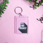 Full Time Feminist Acrylic Keyring