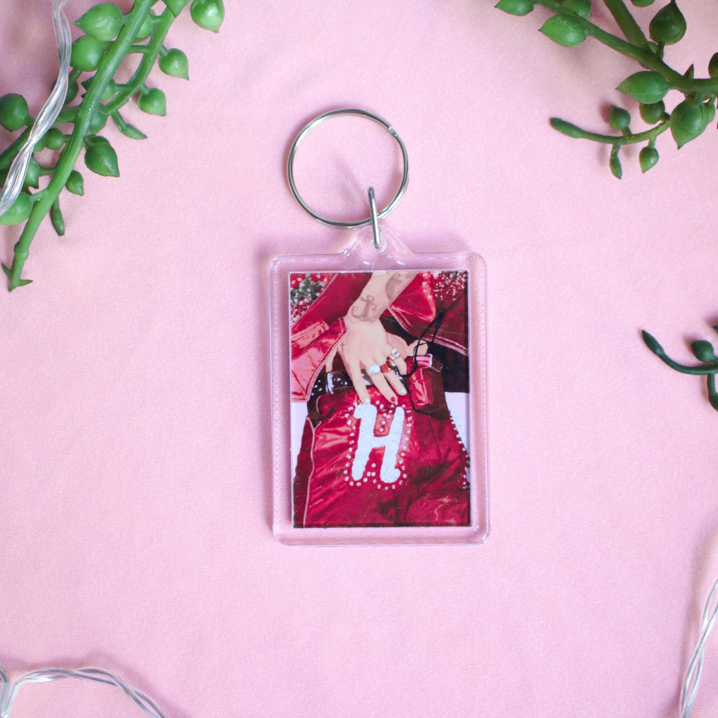 Harry Styles HS Illustrated Acrylic Keyring