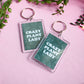 Crazy Plant Lady Acrylic Keyring