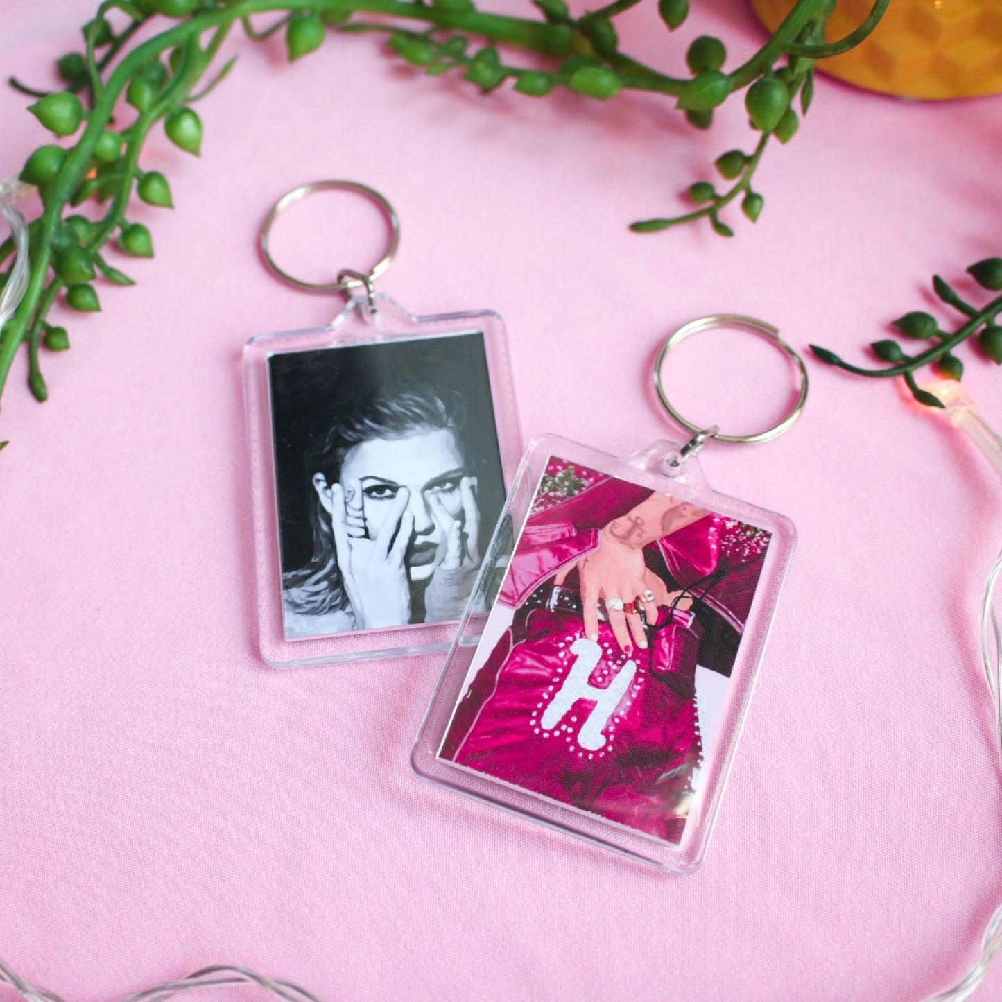 Taylor Swift Illustrated Reputation Acrylic Keyring