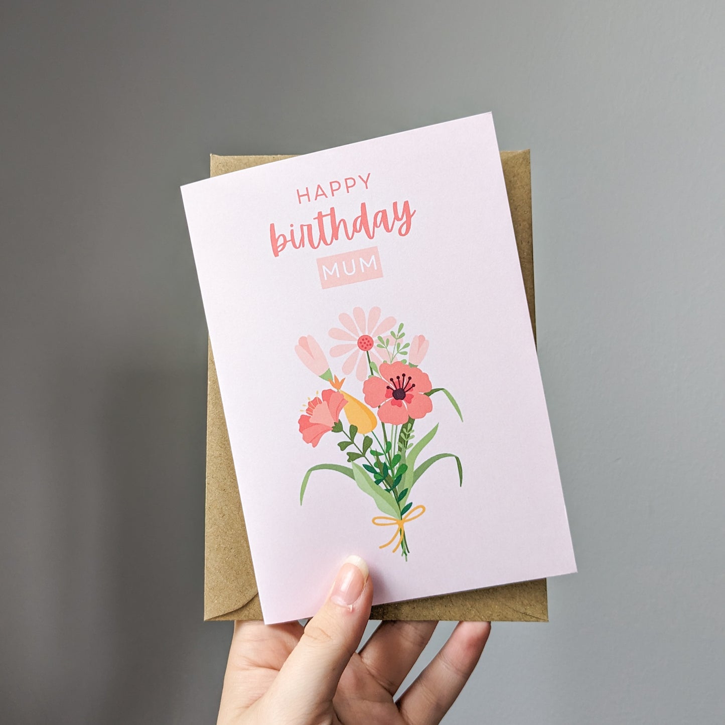 Happy Birthday Mum Card