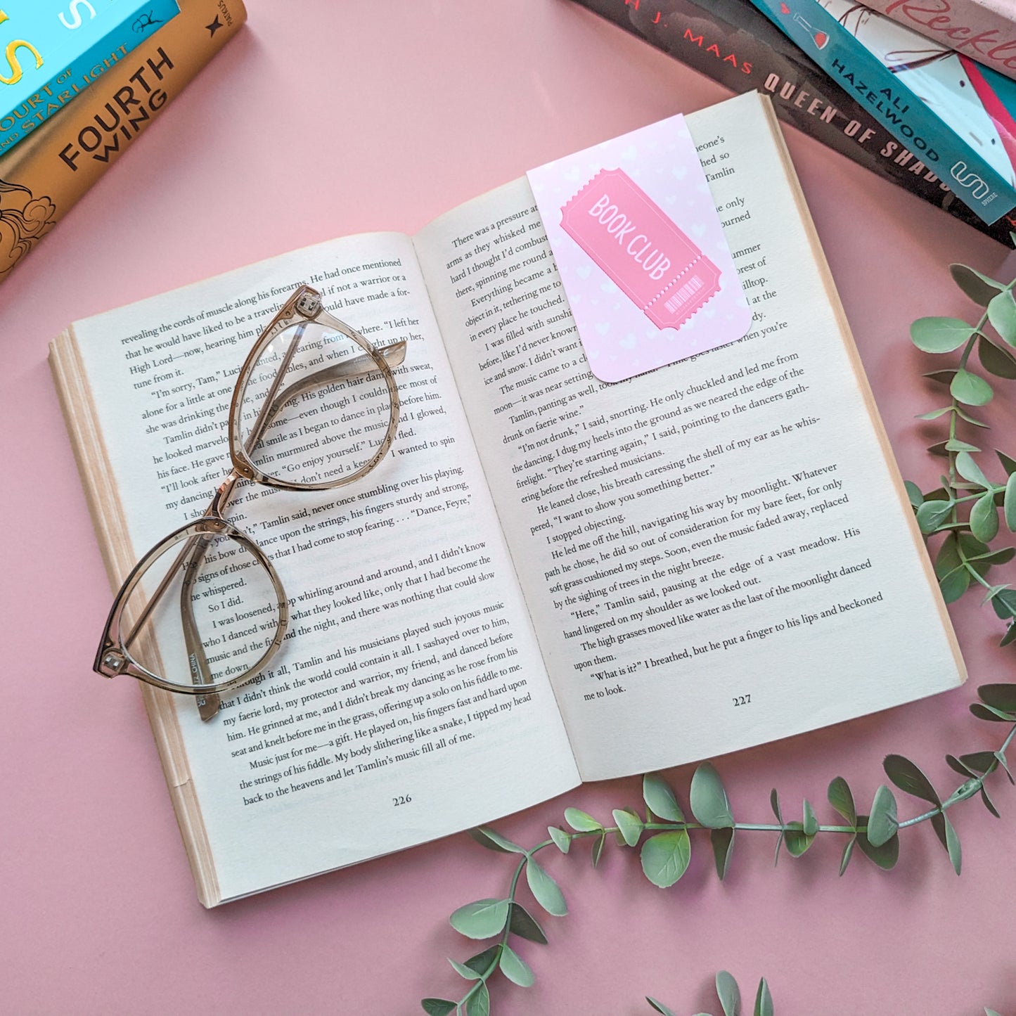 Book Club Magnetic Bookmark