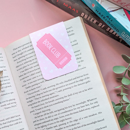 Book Club Magnetic Bookmark