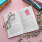 Bookworm Die-Cut Magnetic Bookmark