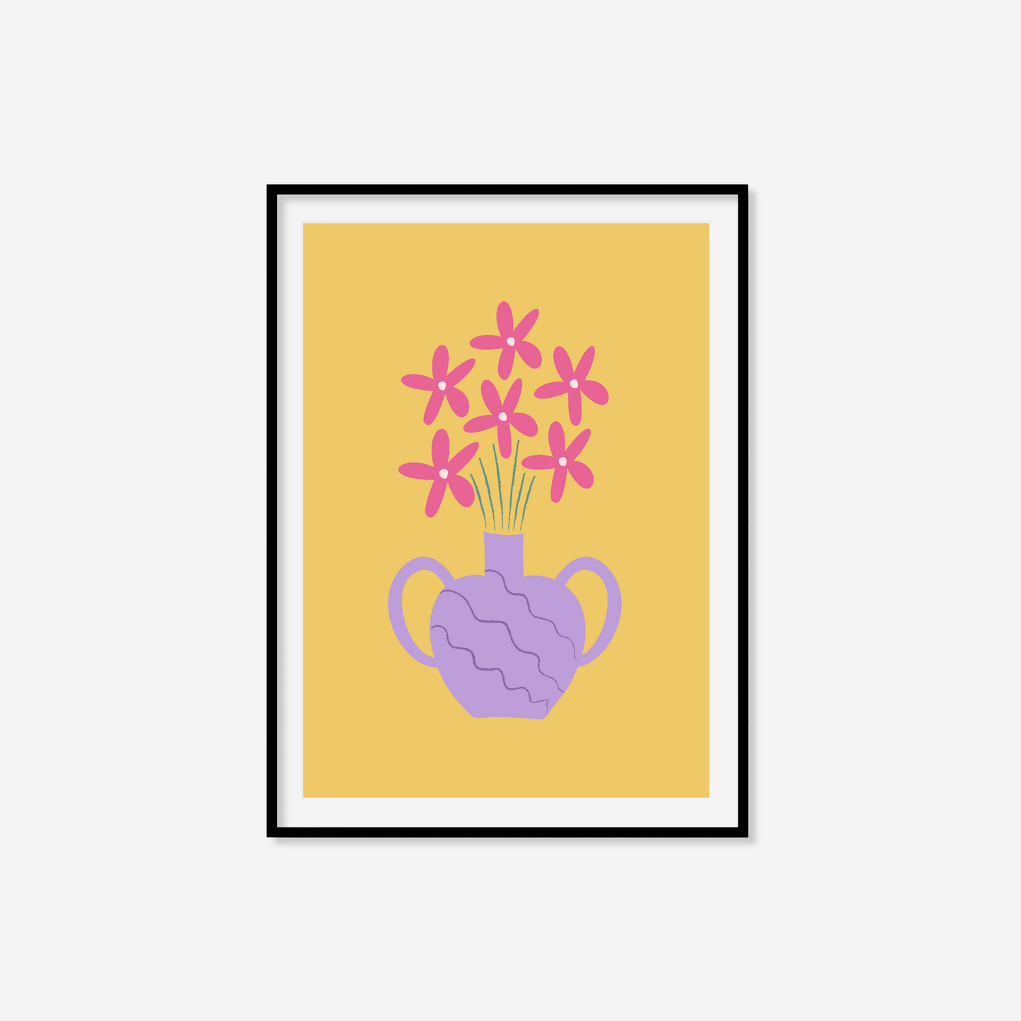 Flowers In Vase Print