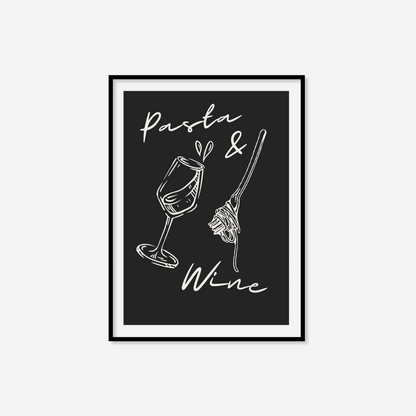 Pasta & Wine Print