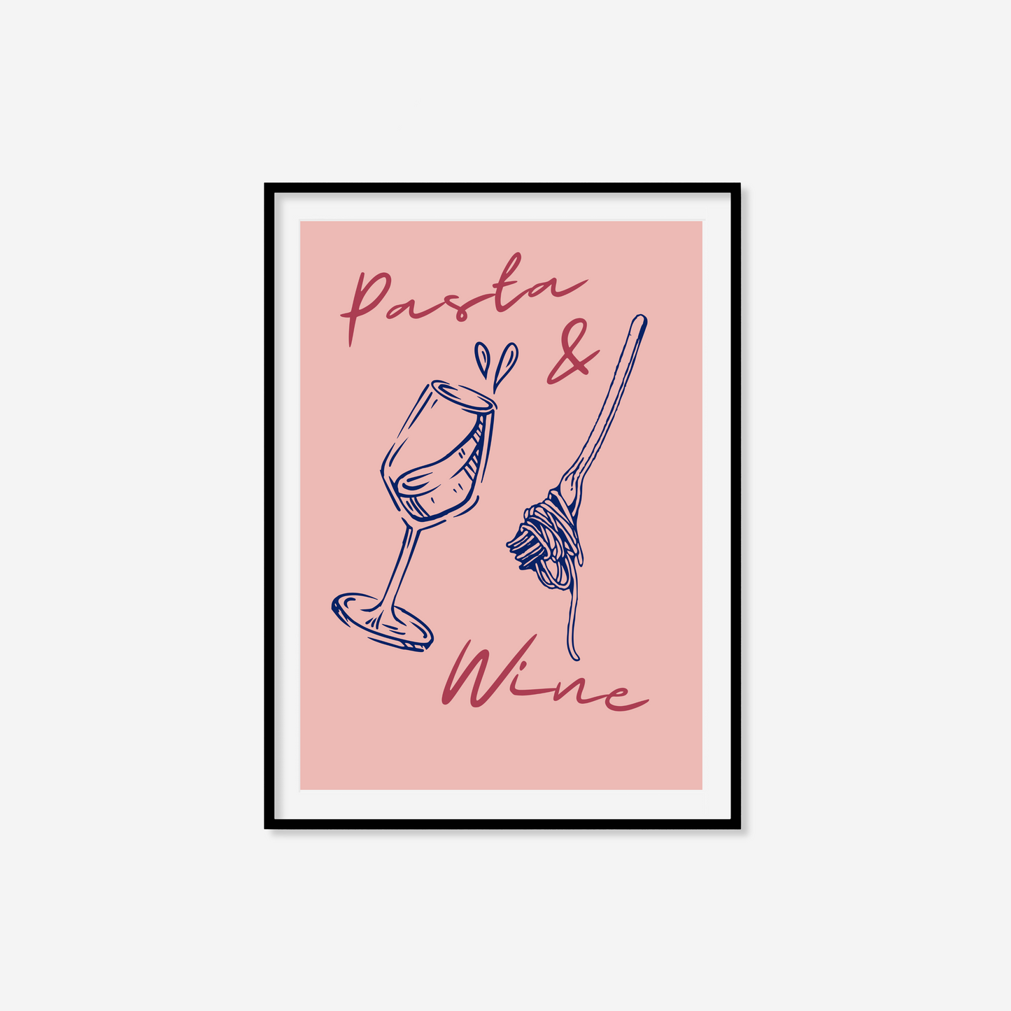 Pasta & Wine Print