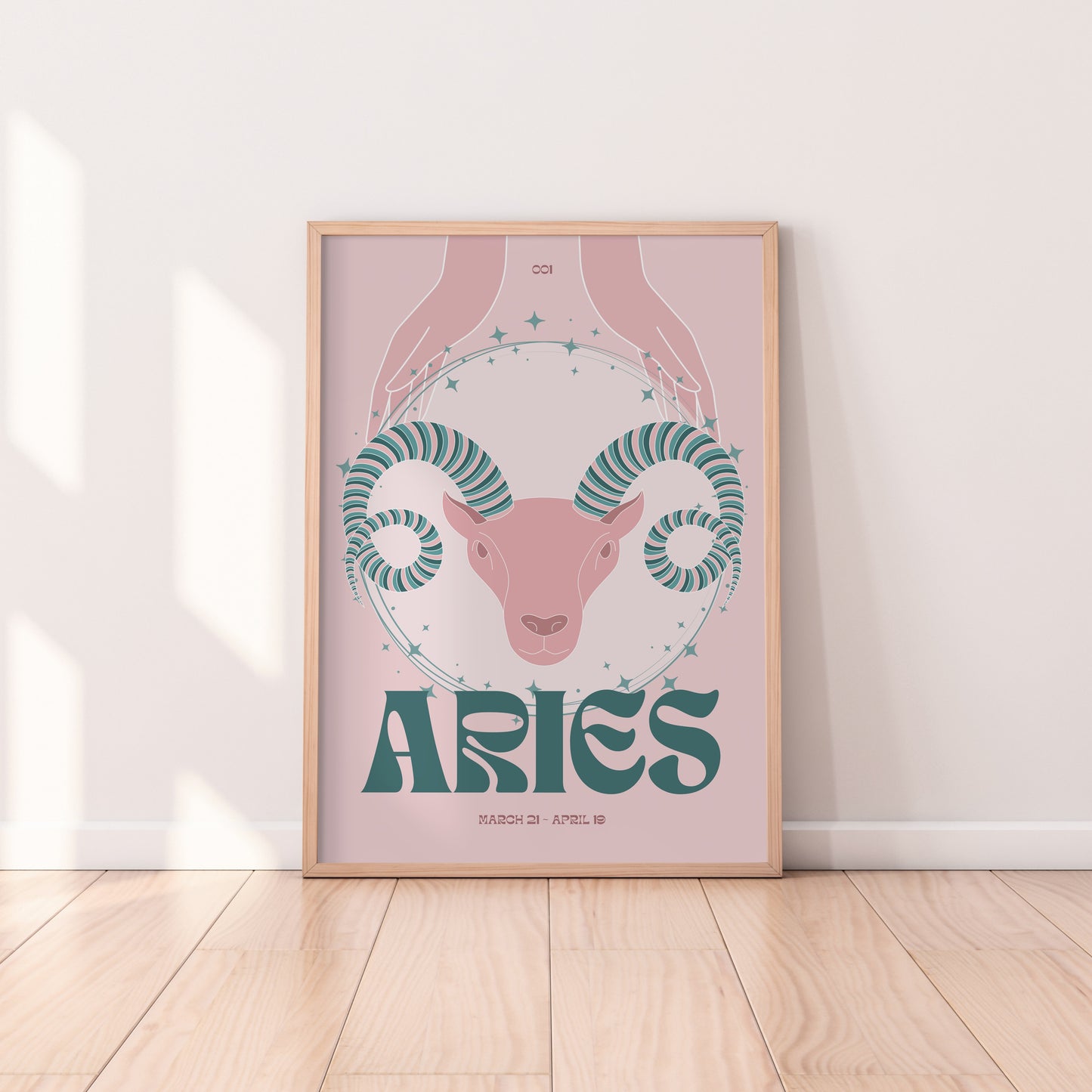 Aries Zodiac Print