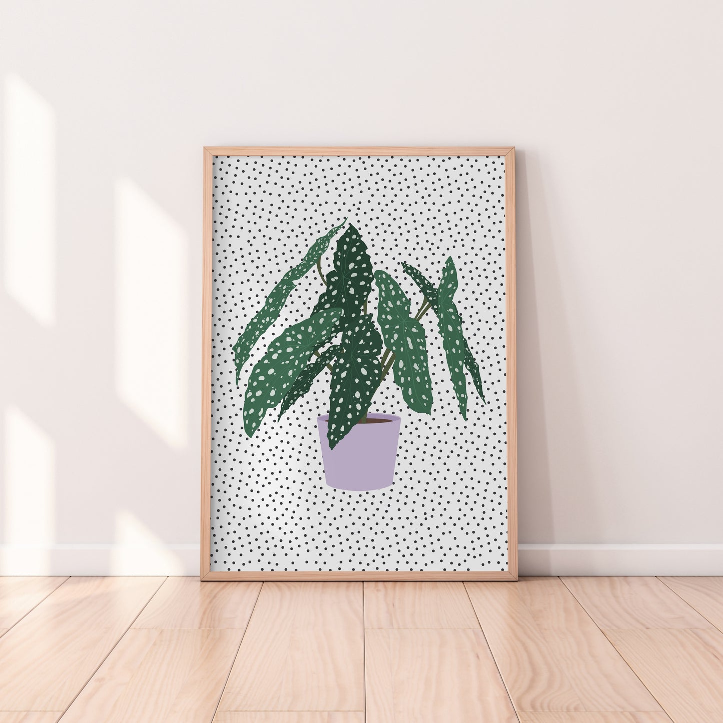 Begonia Print