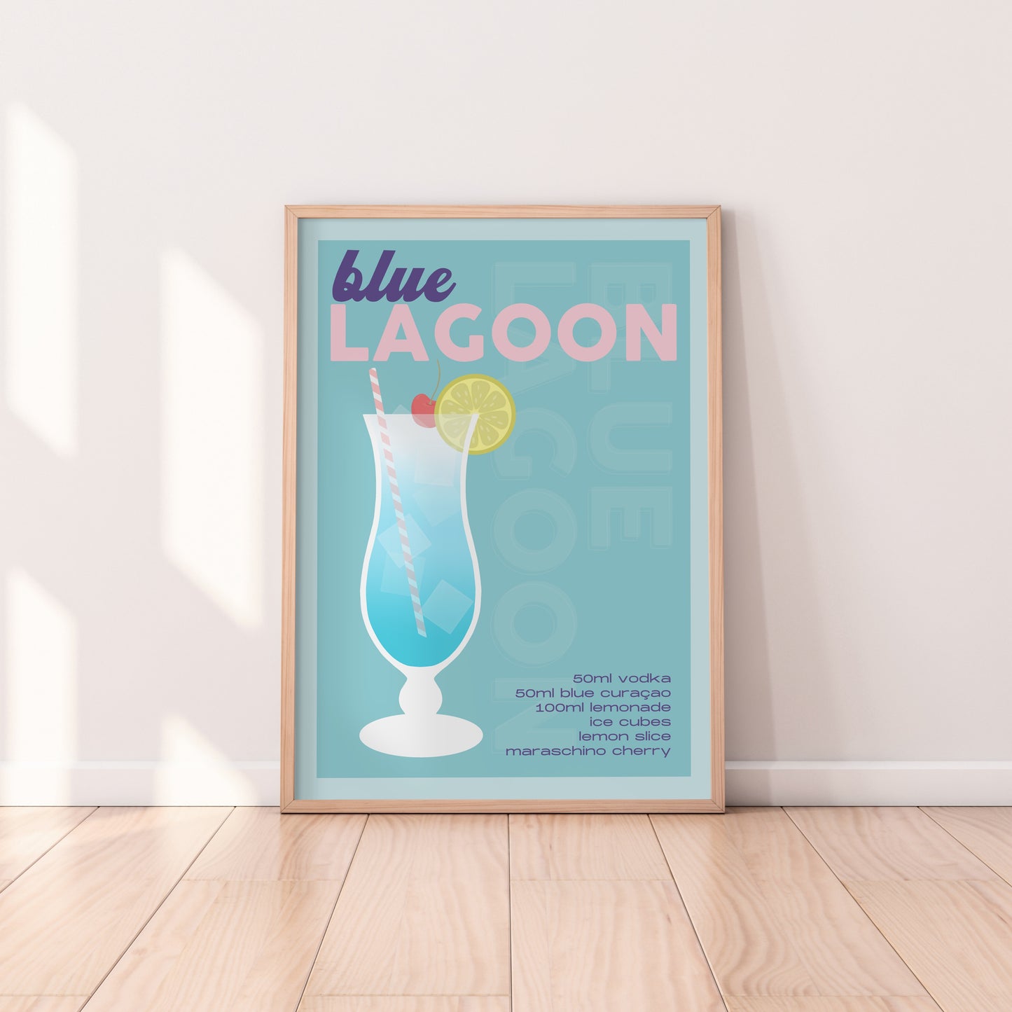 Blue Lagoon Print