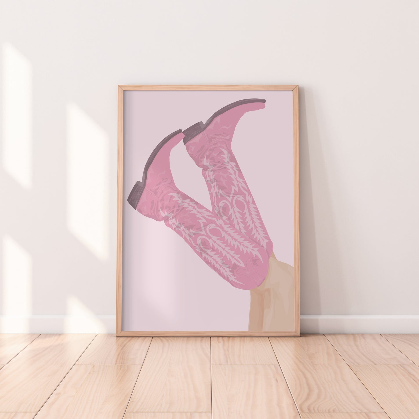 Cowgirl Boots Print