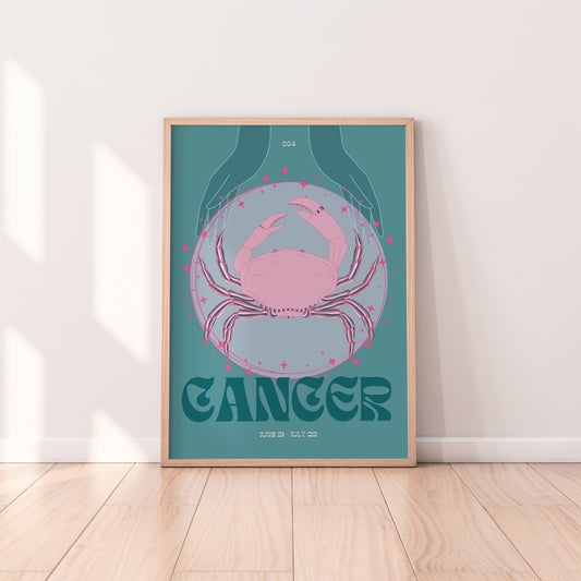 Cancer Zodiac Print