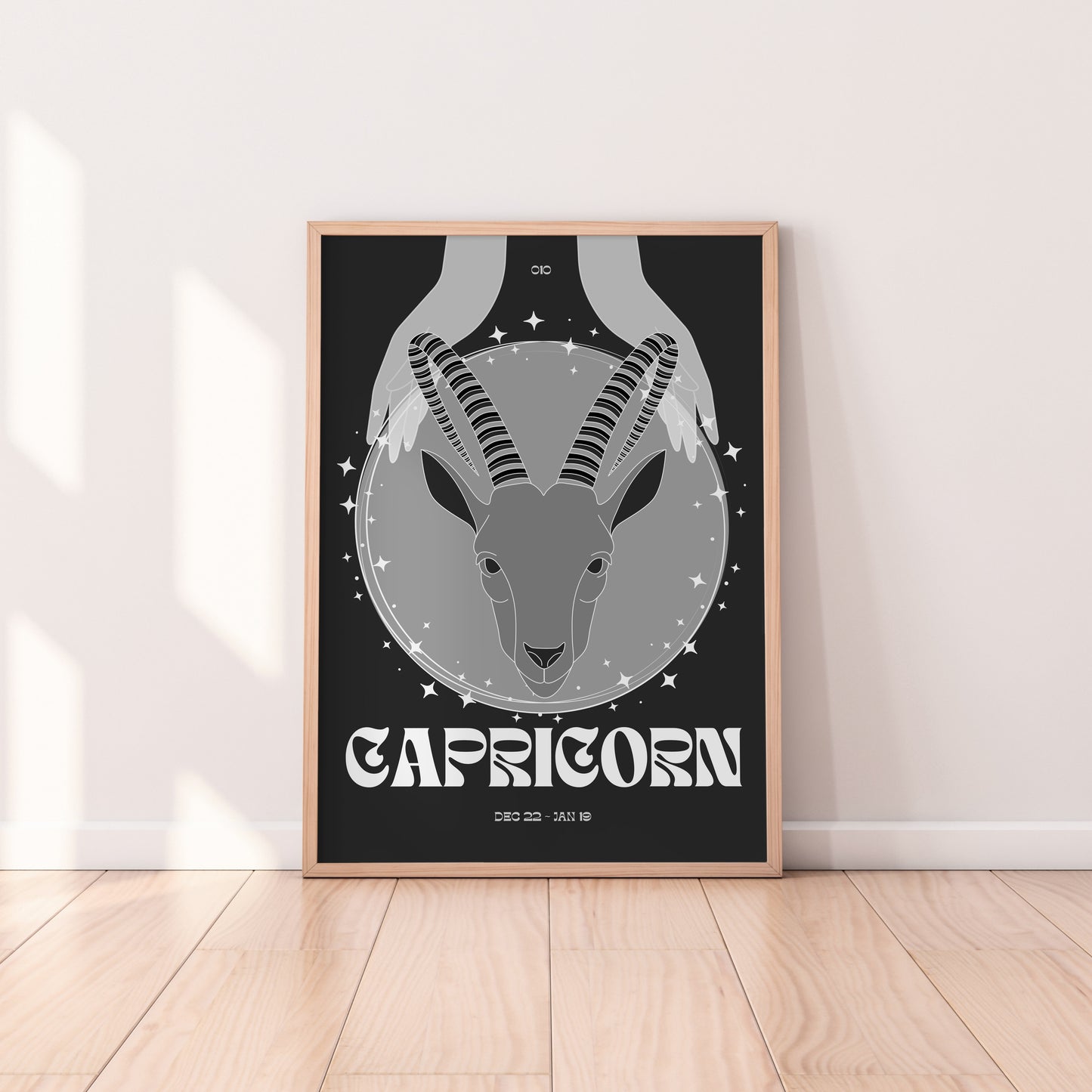 Capricorn Zodiac Print