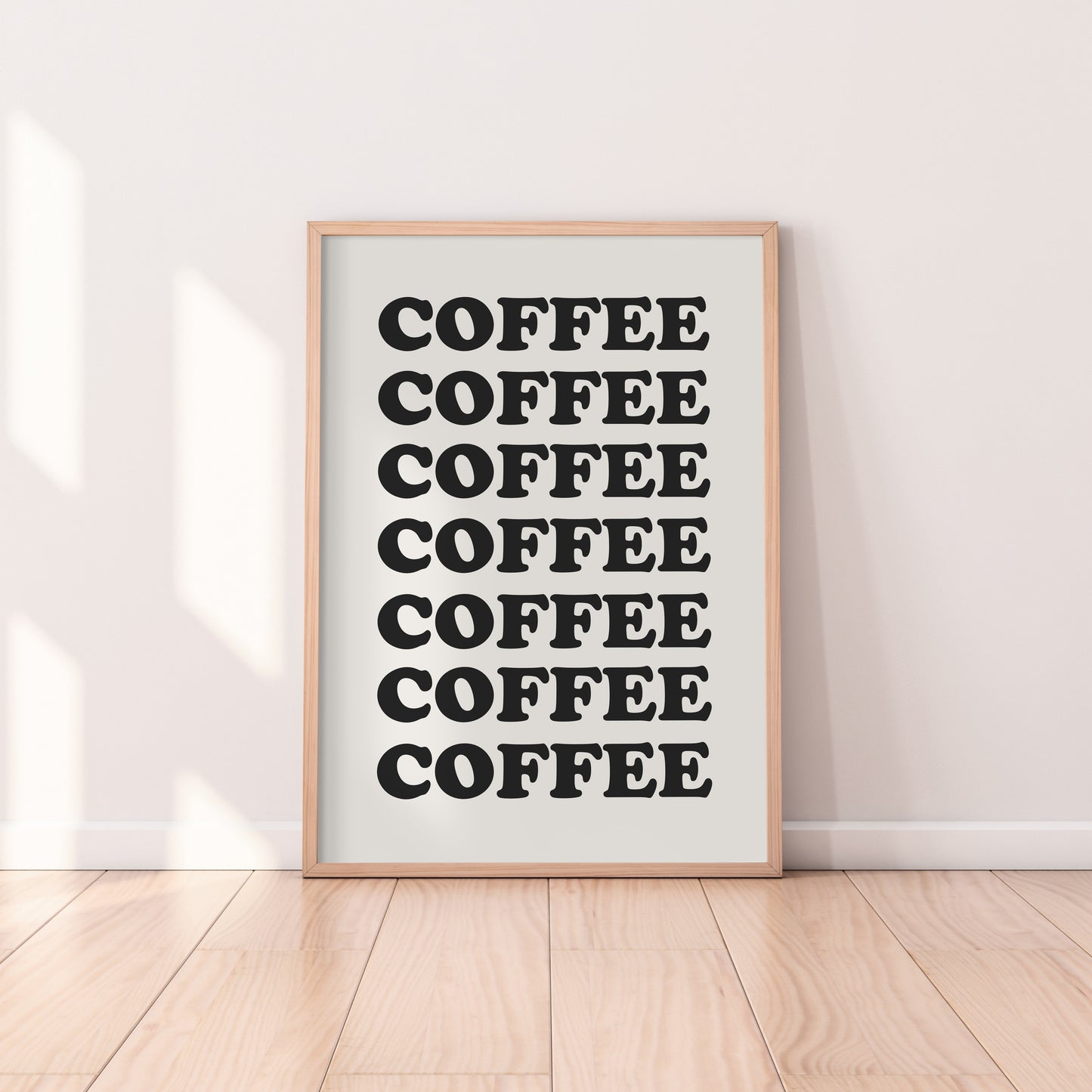 Coffee Coffee Coffee Print