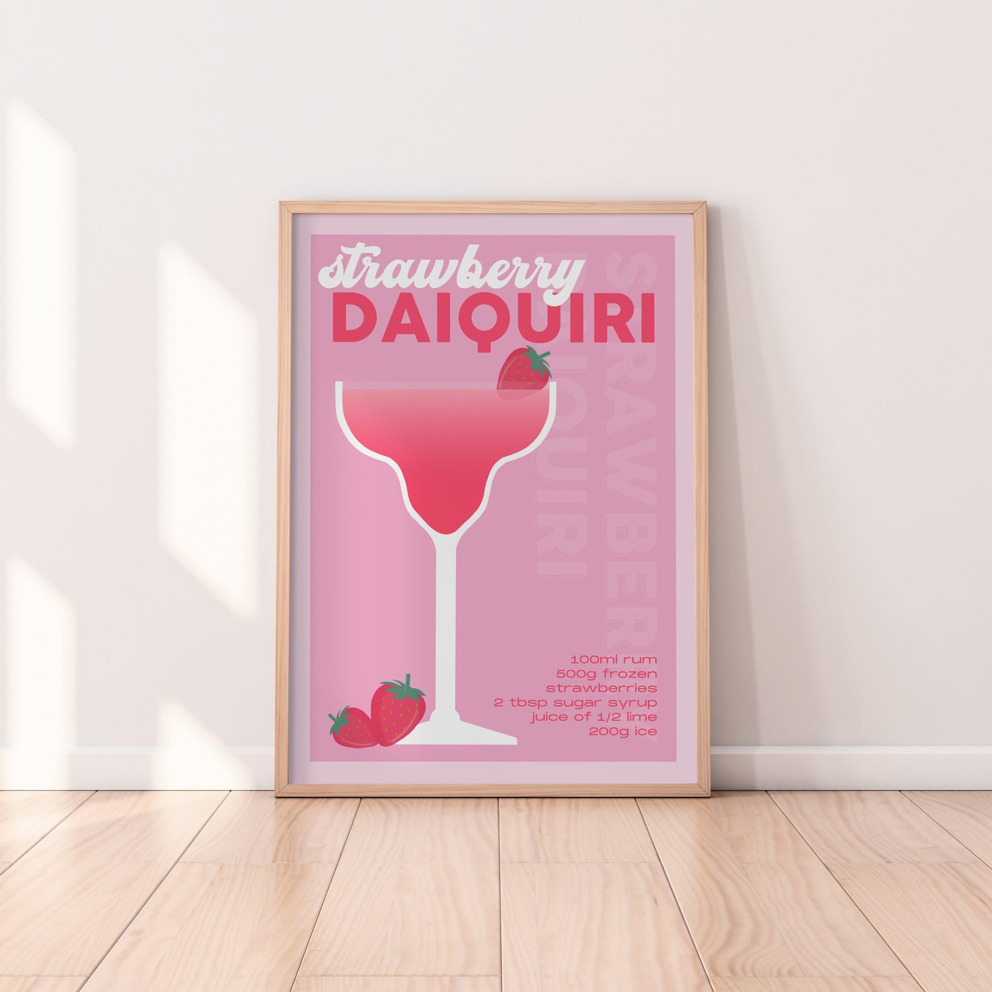 Strawberry Daiquiri Print