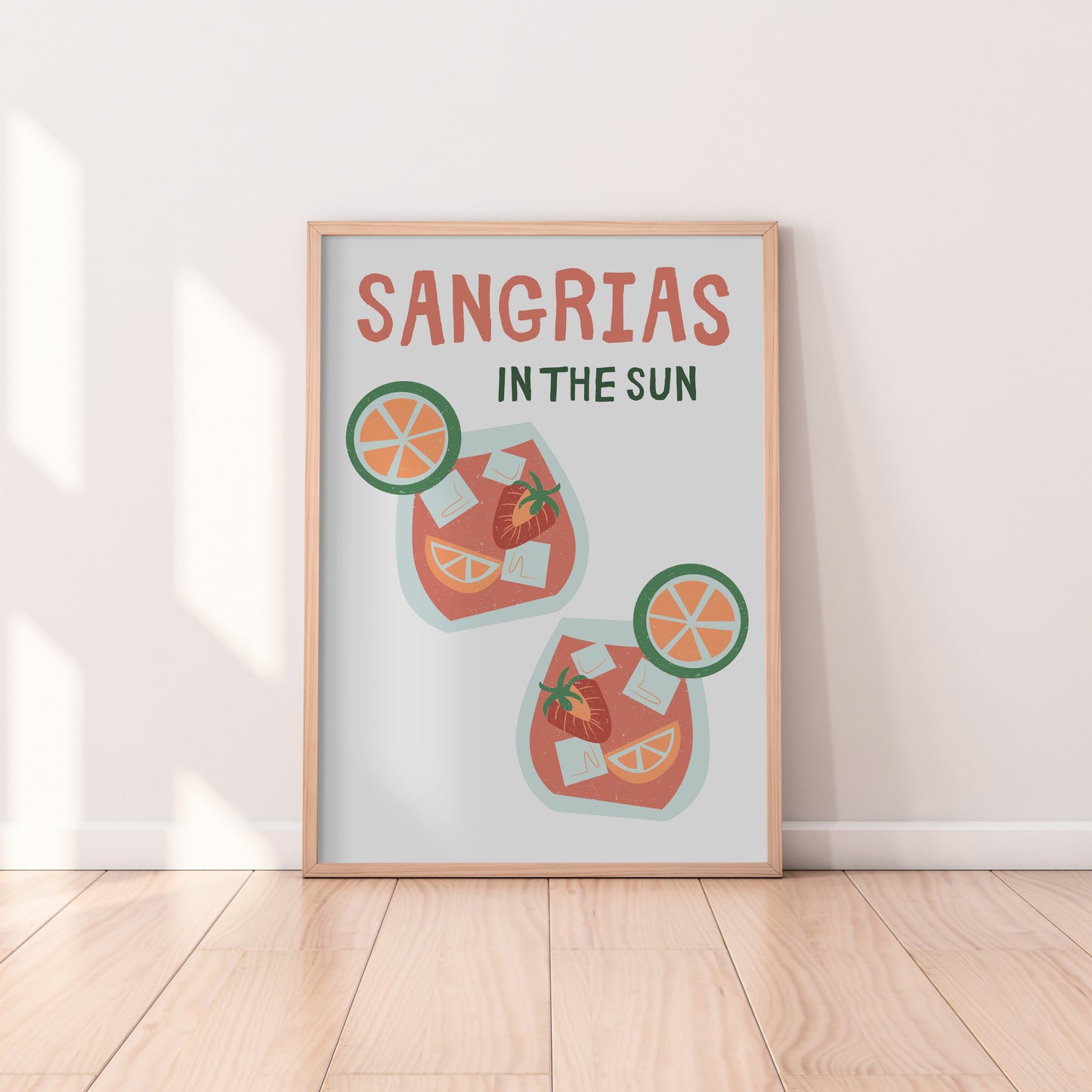 Sangrias In The Sun Print