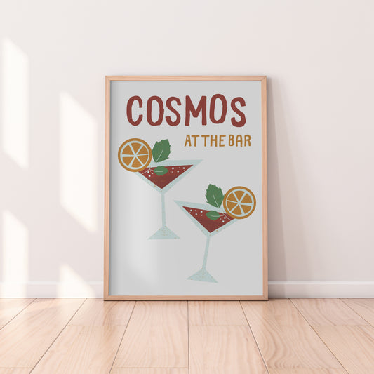Cosmos At The Bar Print