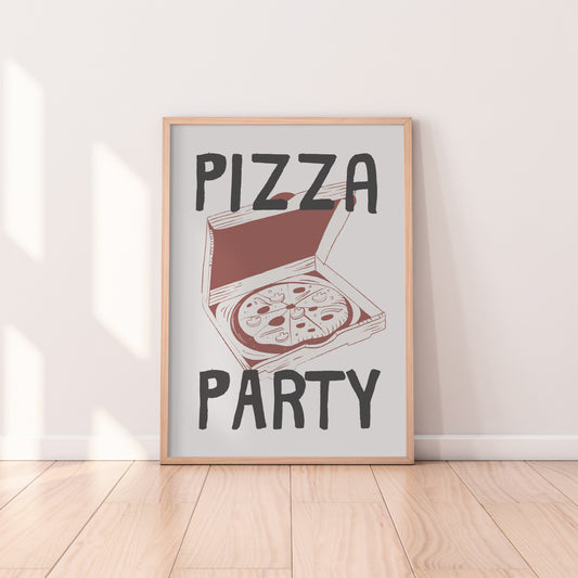 Pizza Party Print
