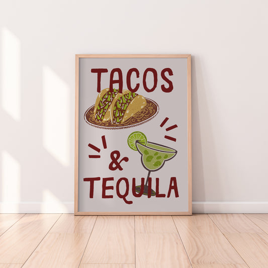 Tacos & Tequila Print