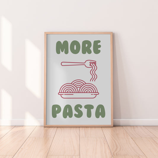 More Pasta Print