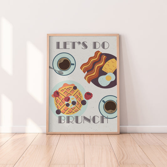 Let's Do Brunch Print