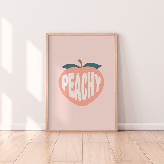 Peachy Print