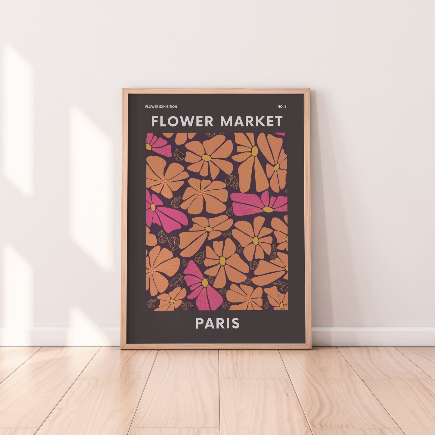 Paris Flower Market Print