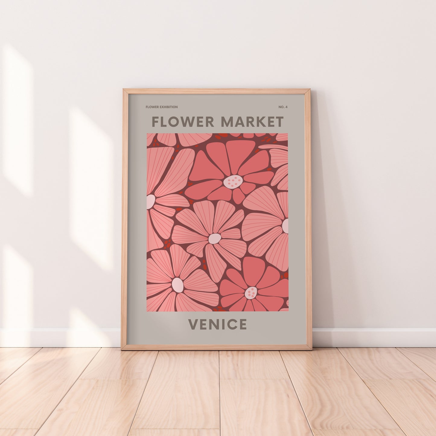 Venice Flower Market Print