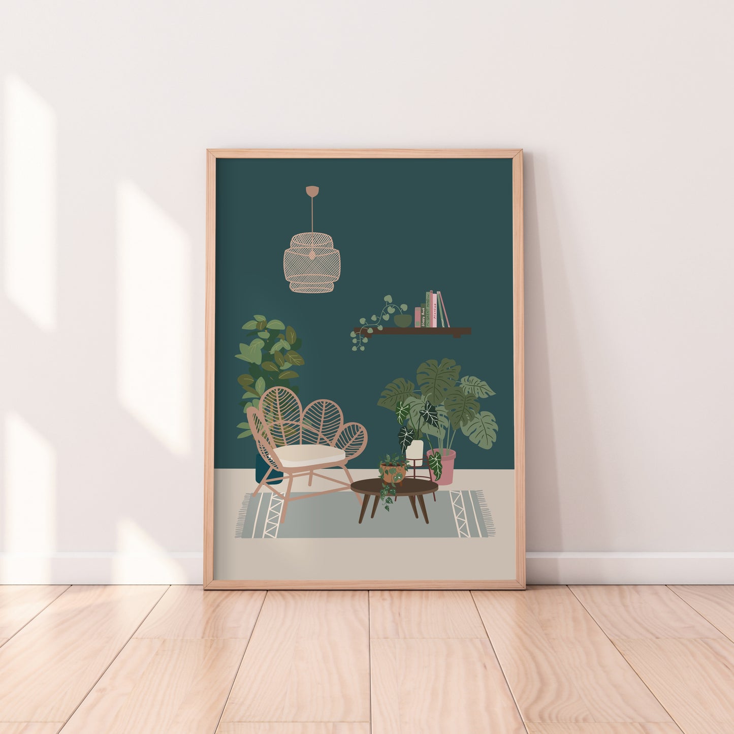 Cosy Plant Room Print