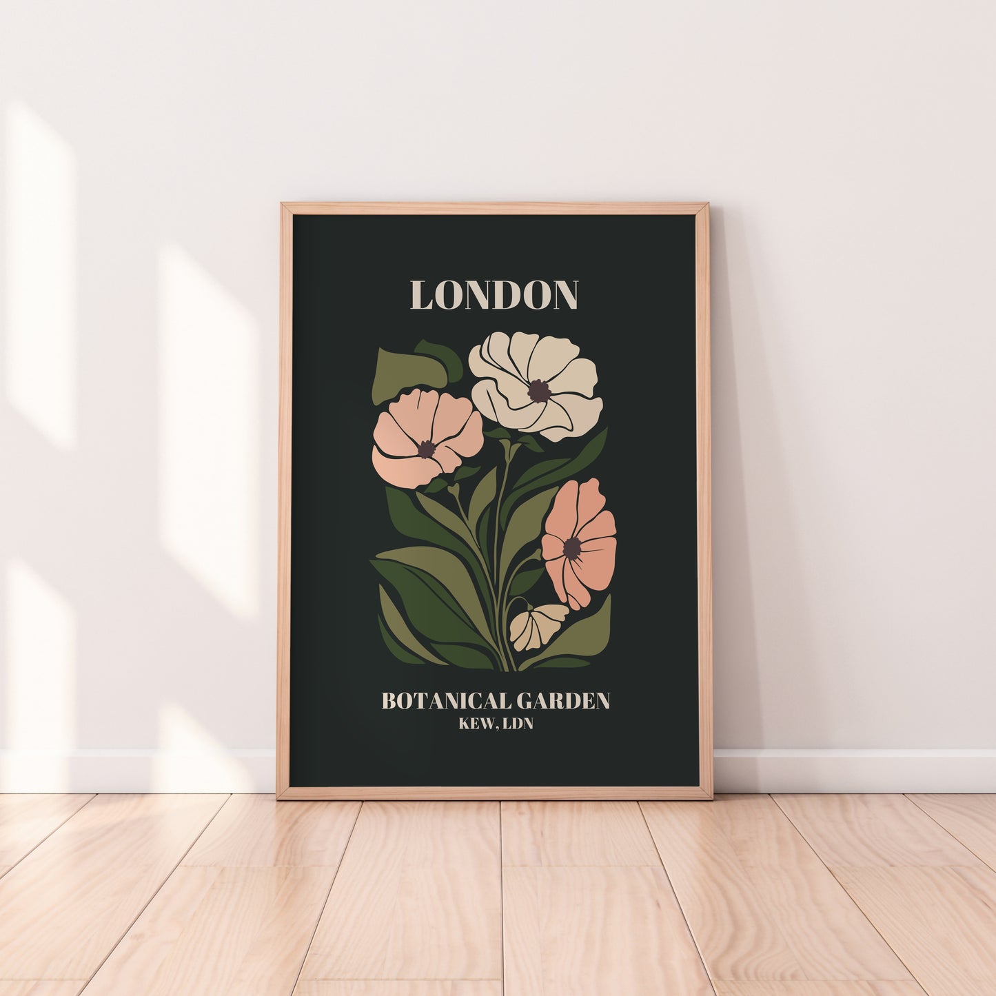 London Botanical Garden Print