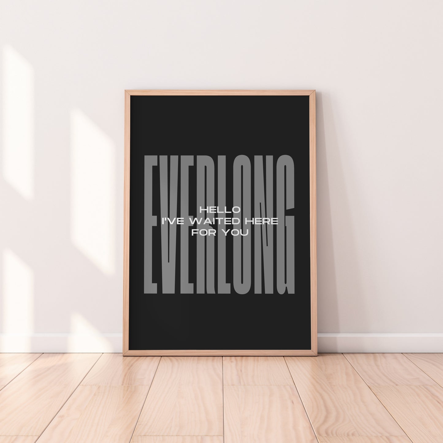 Everlong Print