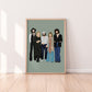 Fleetwood Mac Illustrated Print