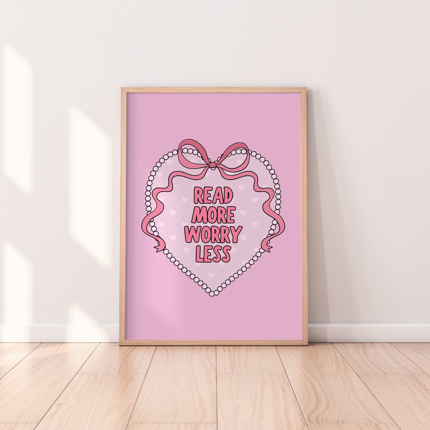 Read More Worry Less Print