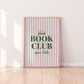 Book Club Print