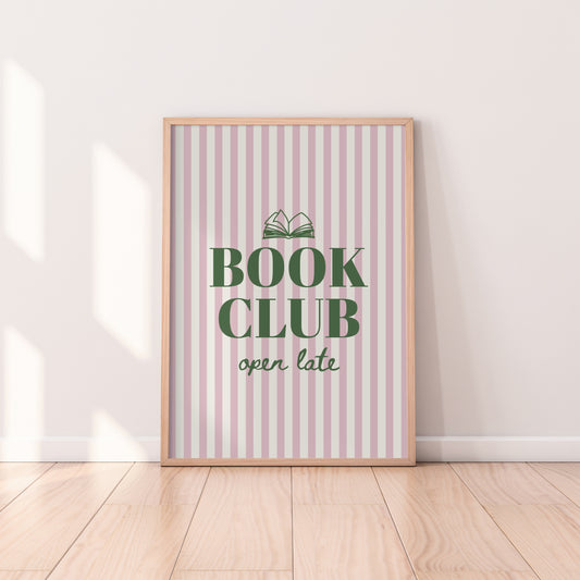 Book Club Print