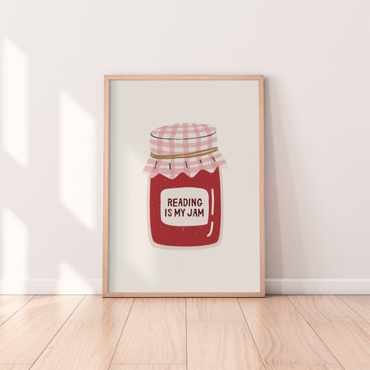 Reading Is My Jam Print