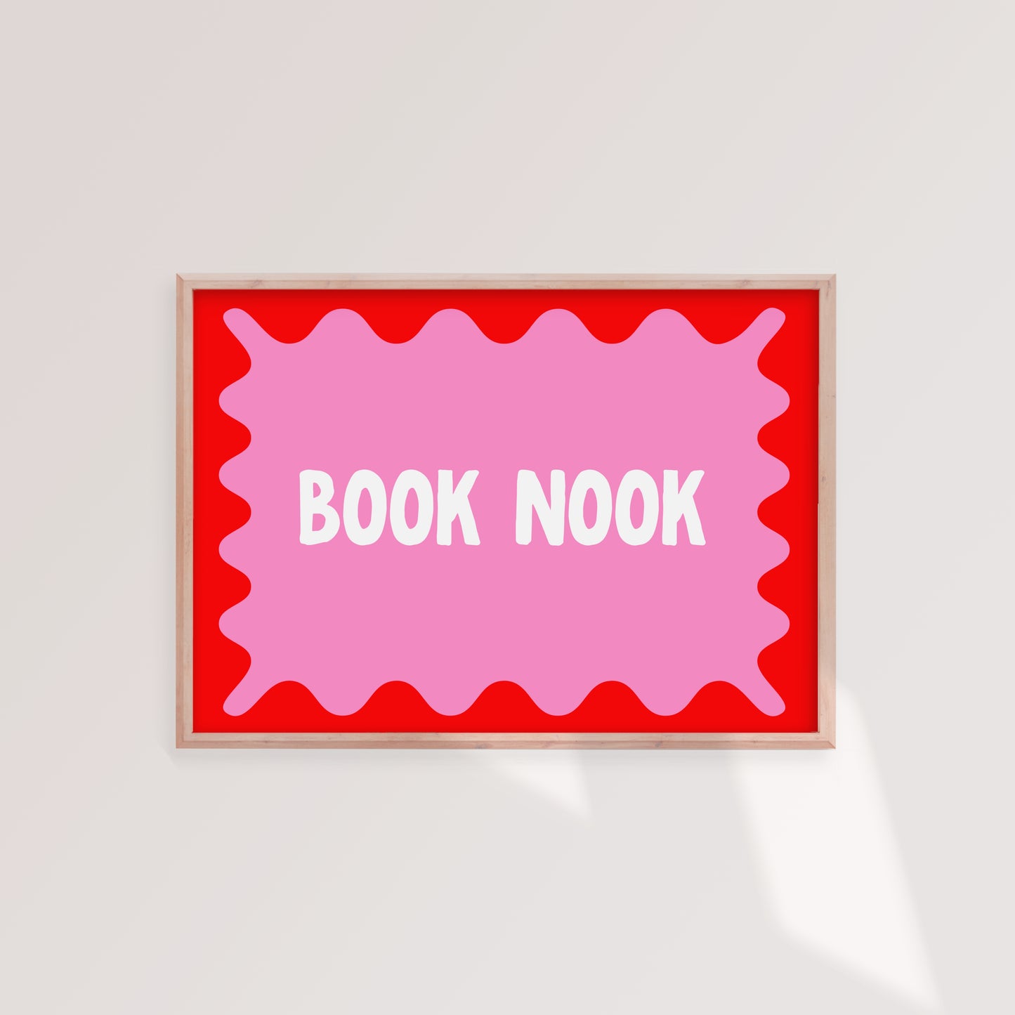 Book Nook Print