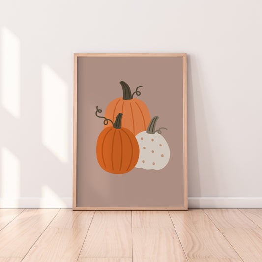 Pumpkins Print