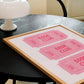 Book Club Tickets Print