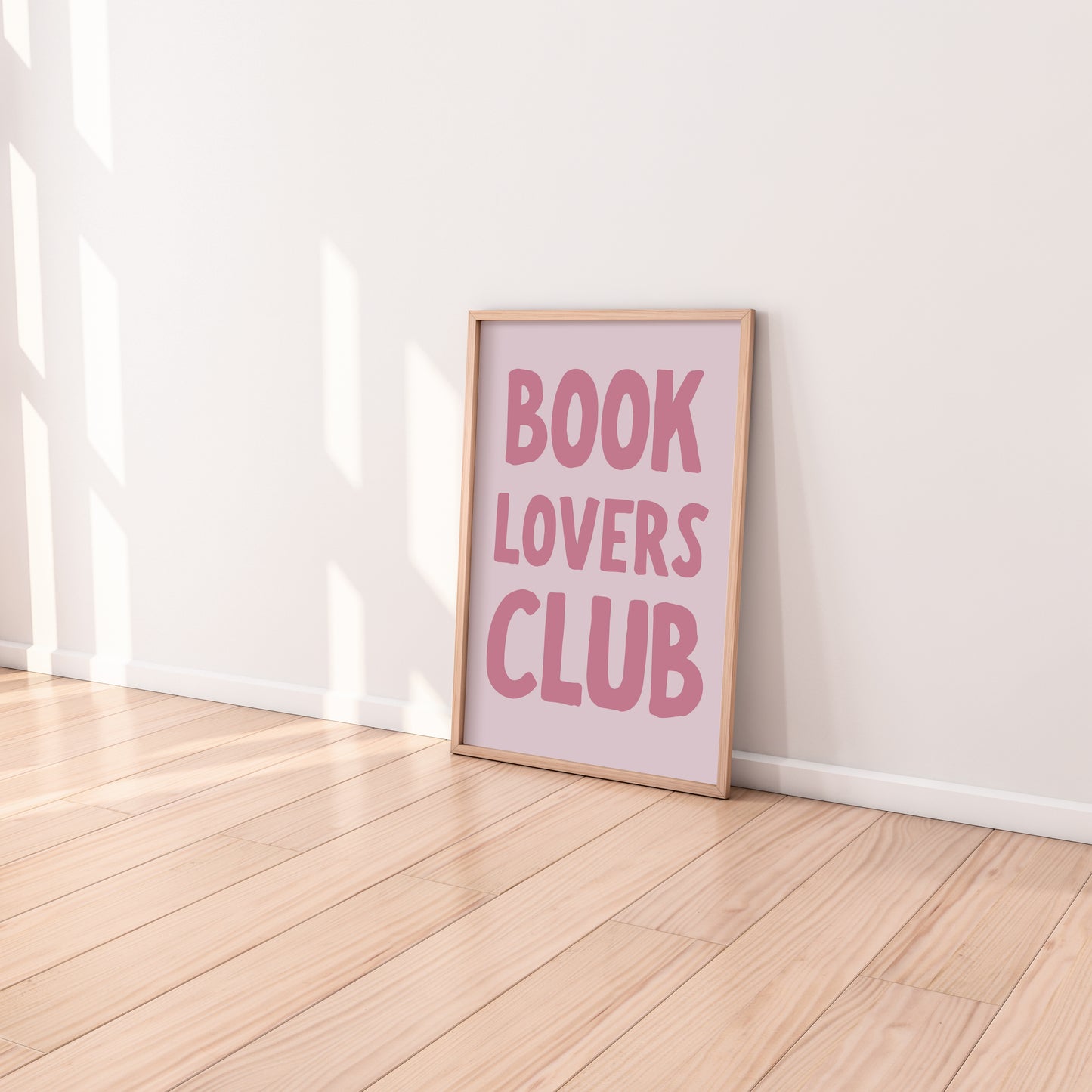 Book Lovers Club Print