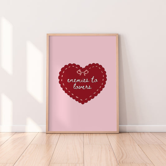 Enemies To Lovers Print