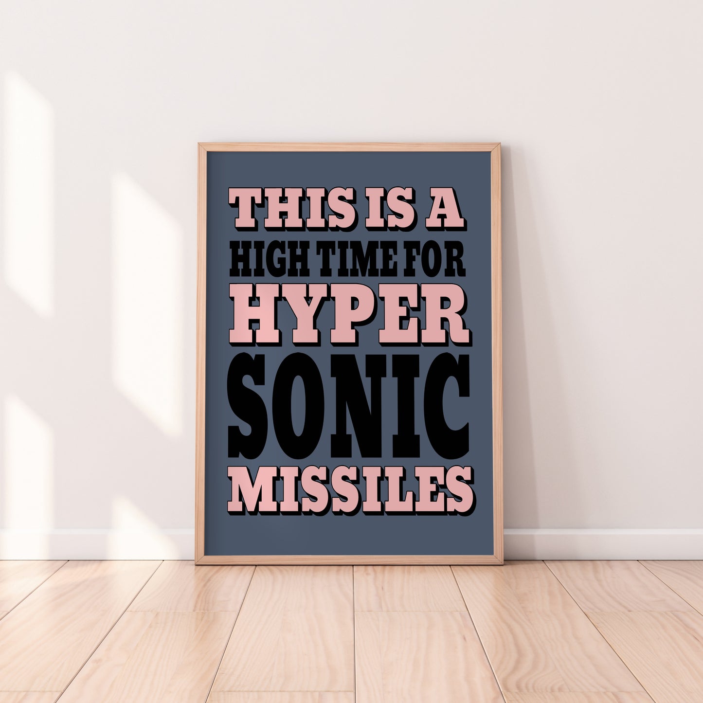 Hypersonic Missiles Print