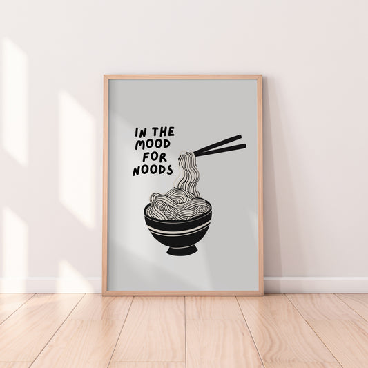 In The Mood For Noods Print