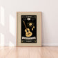 Teardrops On My Guitar Tarot Card Print