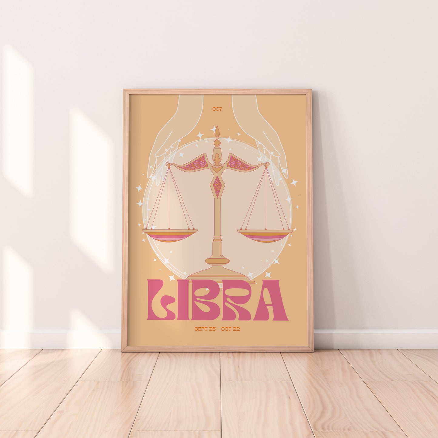 Libra Zodiac Print