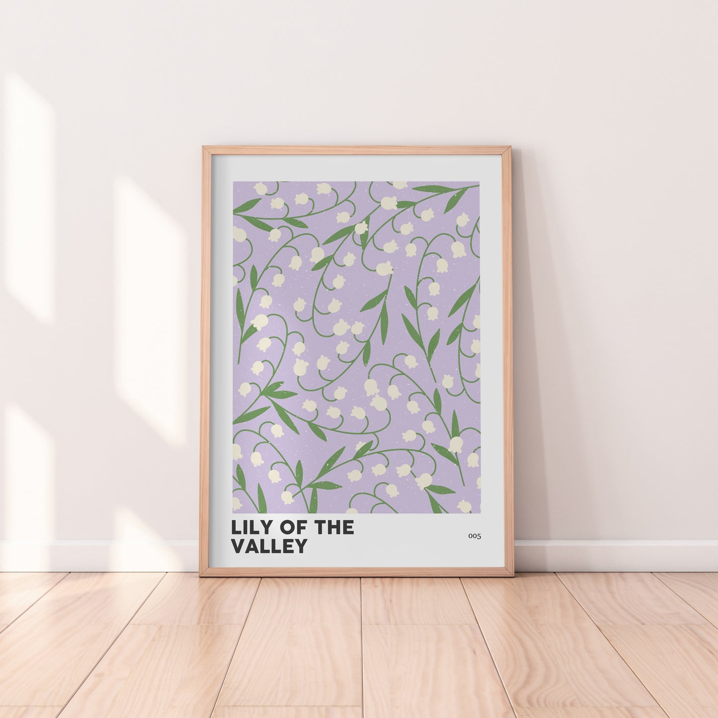 Lily Of The Valley May Birth Flower Print