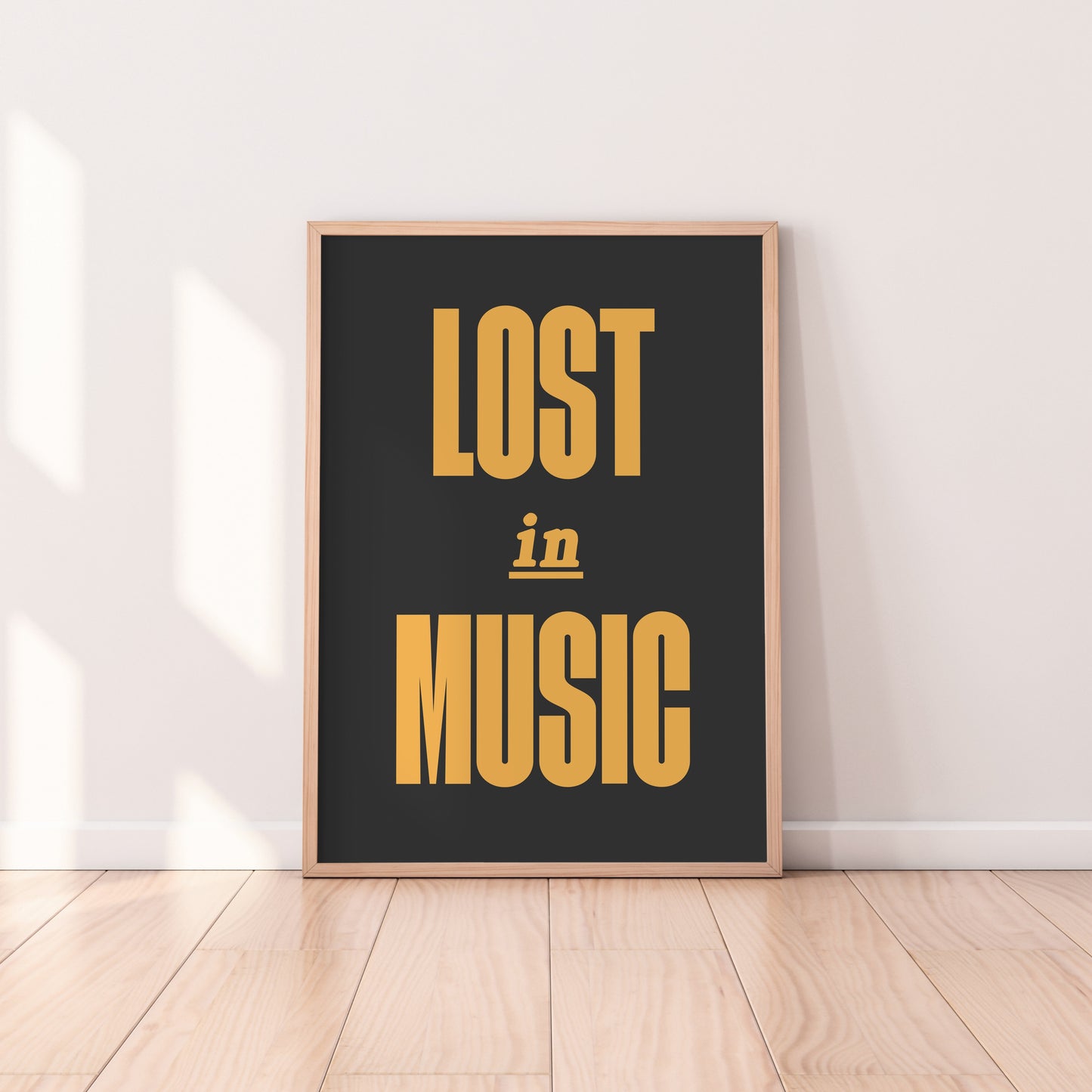 Lost In Music Print