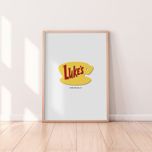 Luke's Diner Print
