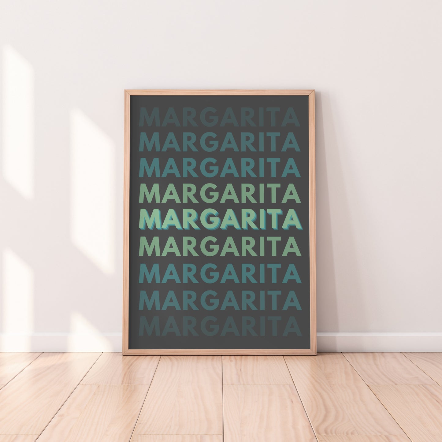 Margarita Typography Print