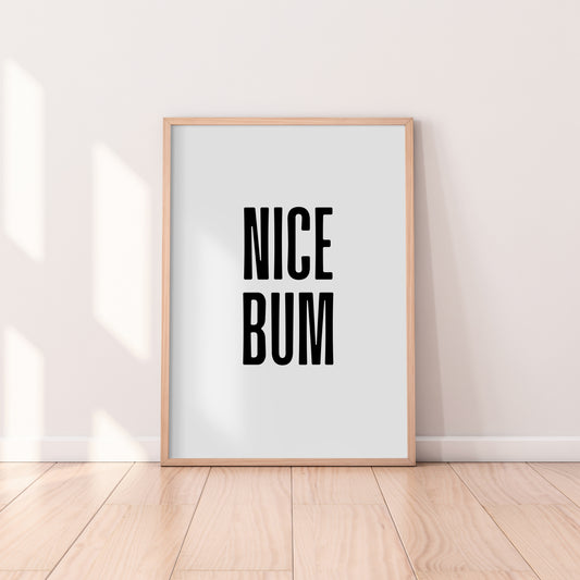 Nice Bum Print